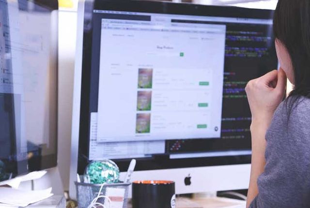 Custom web application interface